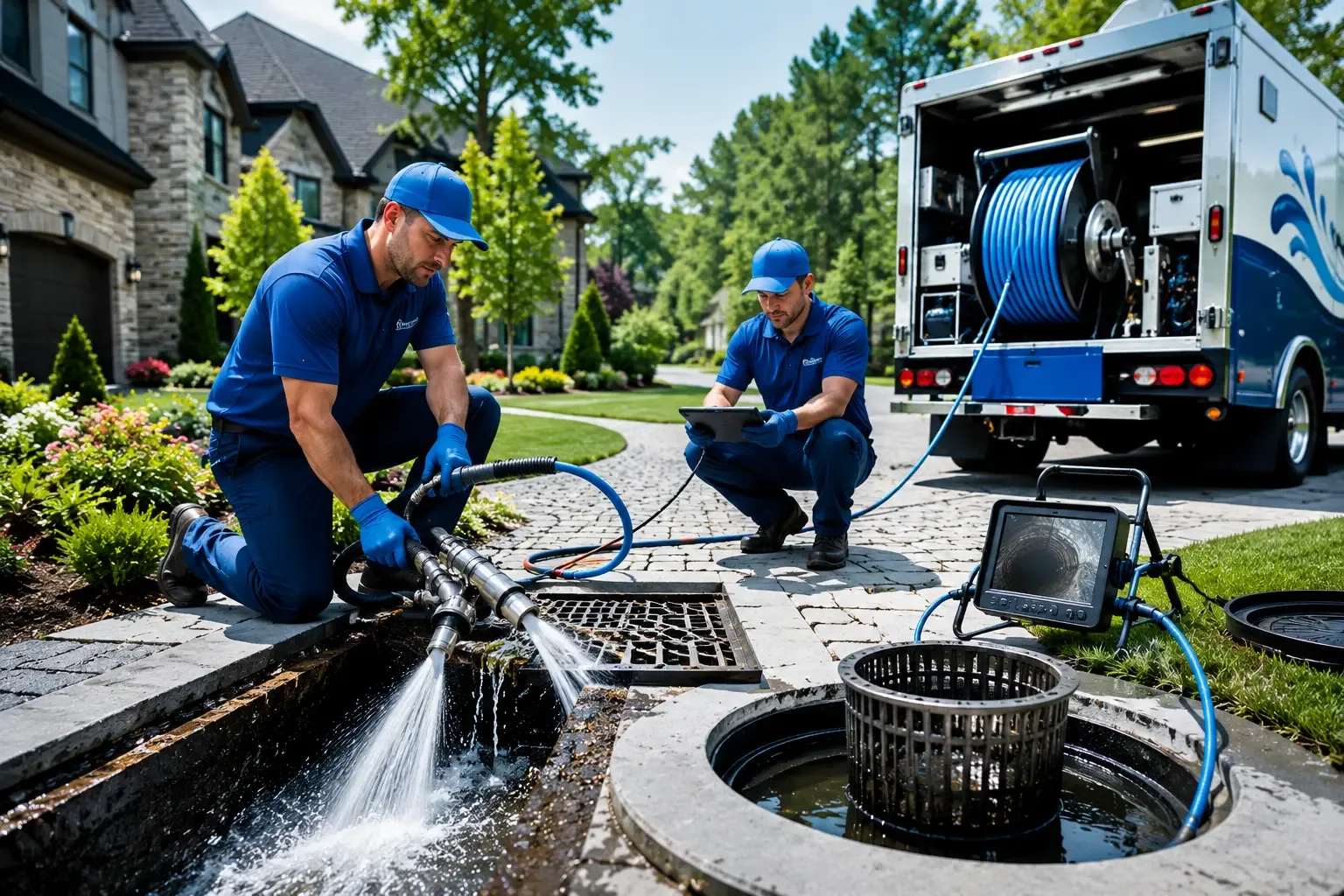 Local outdoor drain cleaning professionals in Haslett, MI