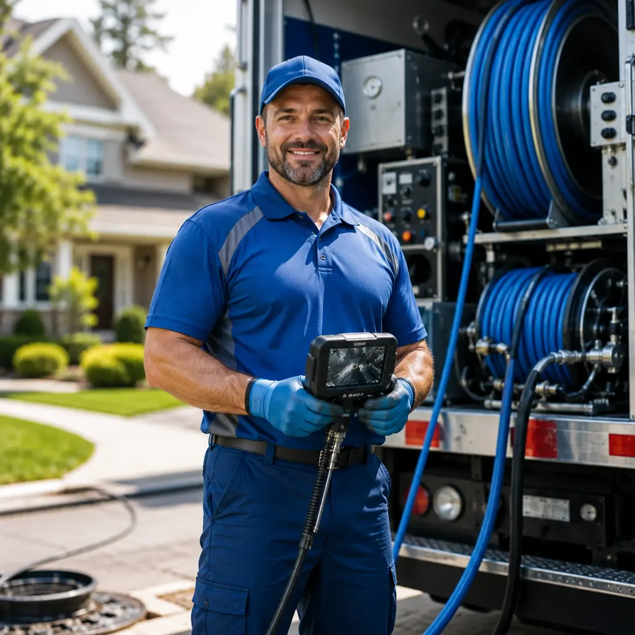 Local outdoor drain cleaning specialists in Haslett, MI